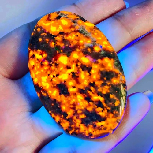 Natural yooperlite flame - natural, palm